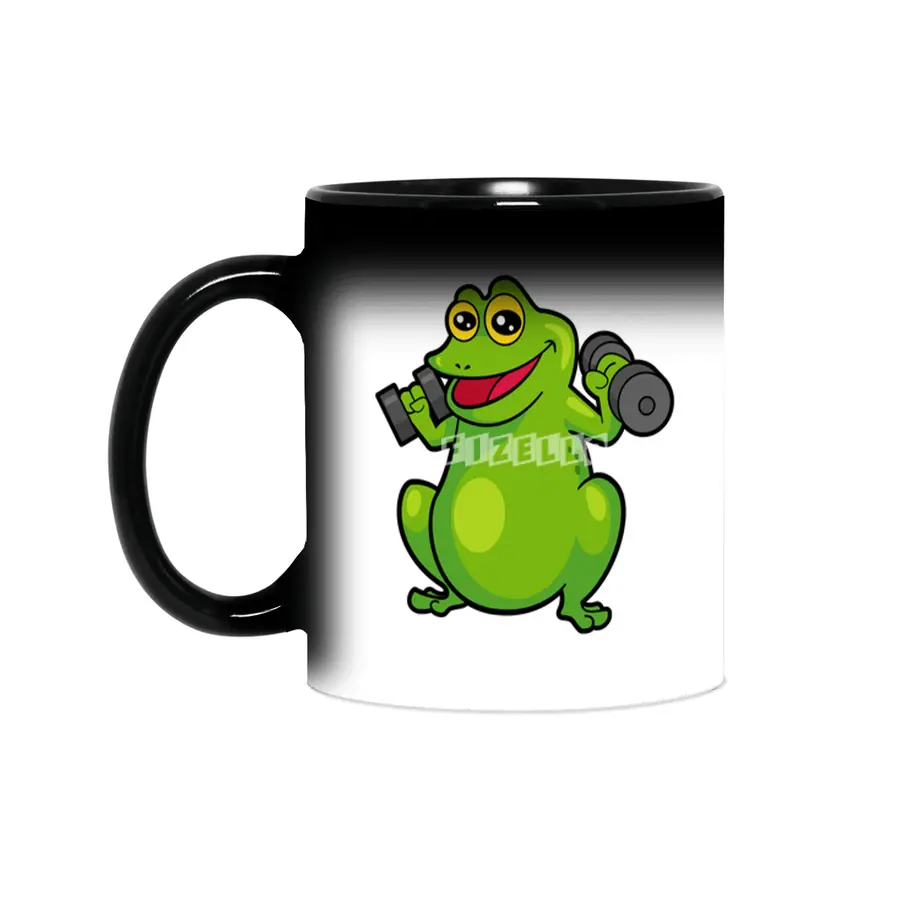 Frog at shoulder training with Dumbbells Sihirli Kupa