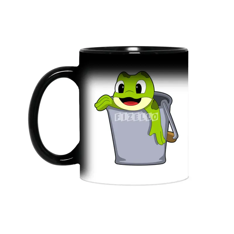 Frog in Bucket Sihirli Kupa