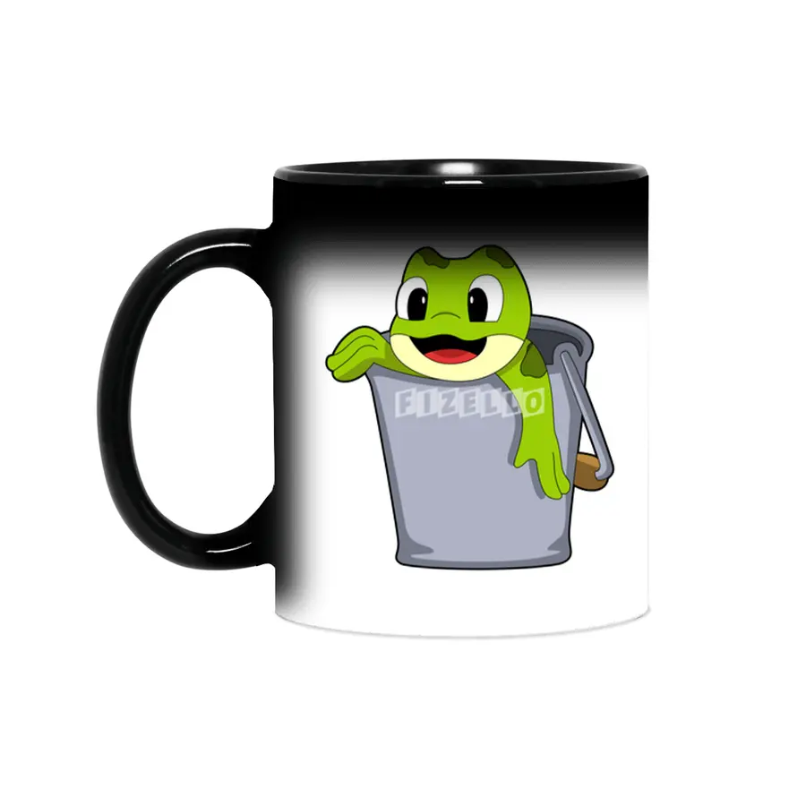 Frog in Bucket Sihirli Kupa