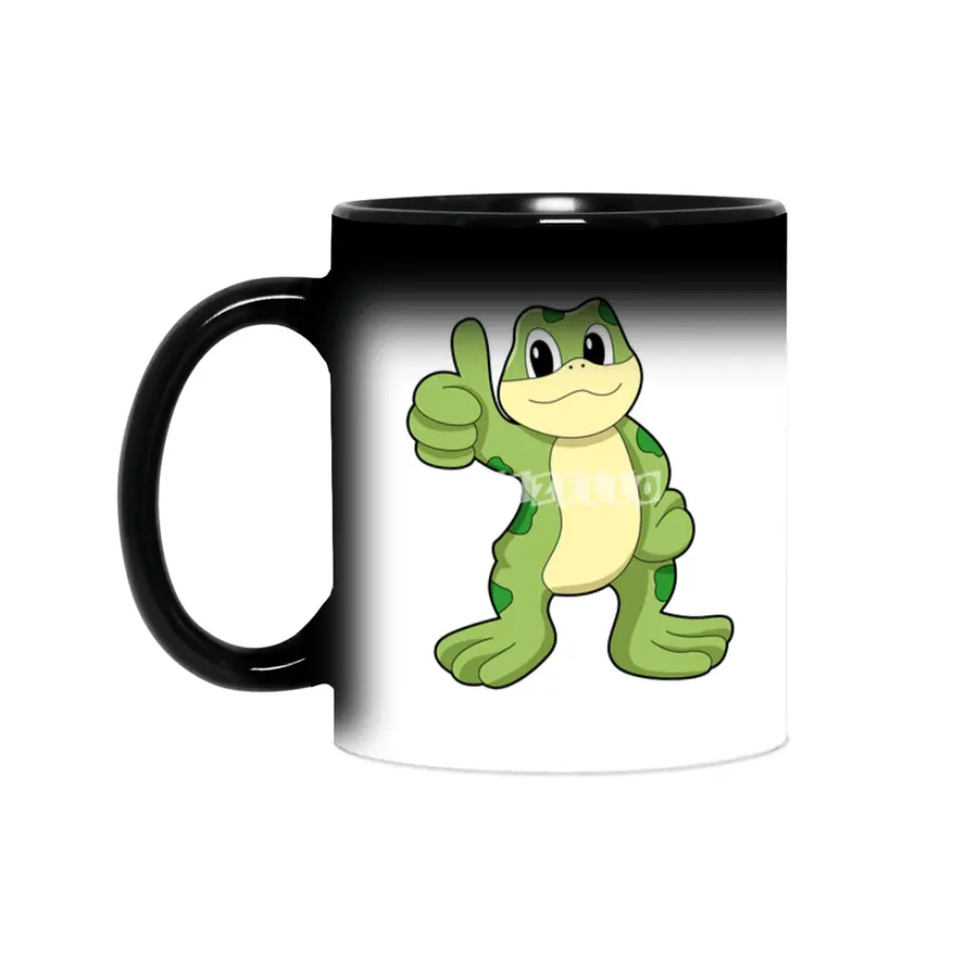 Frog with Approve Sihirli Kupa
