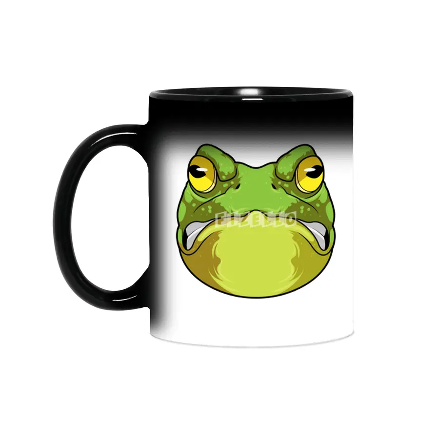 Frog with evil Eye Sihirli Kupa