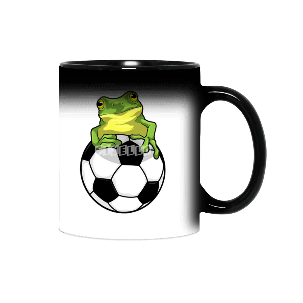 Frog with Soccer ball Sihirli Kupa