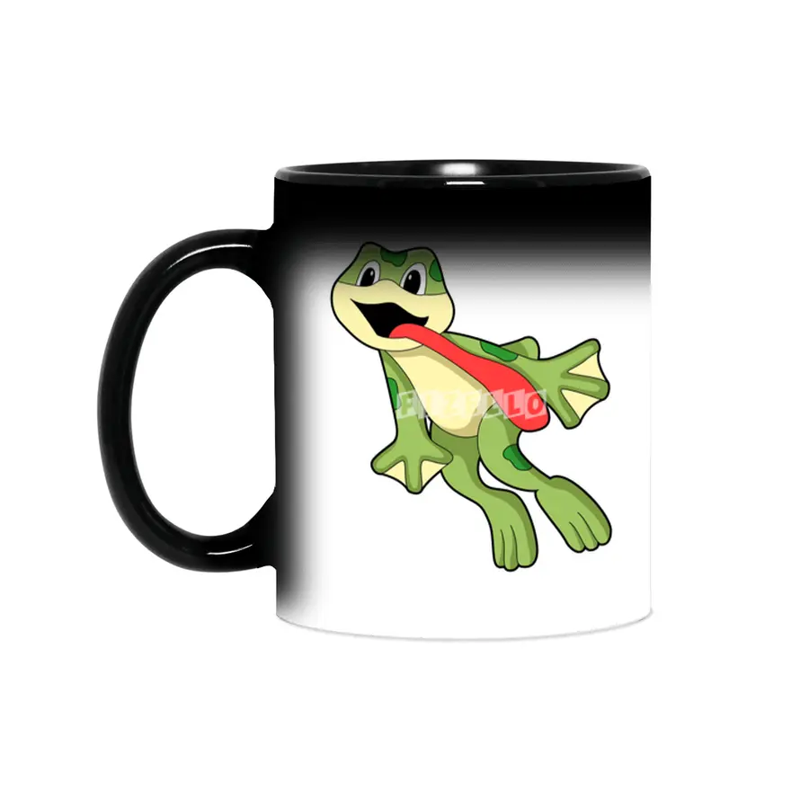 Frog with Tongue out Sihirli Kupa