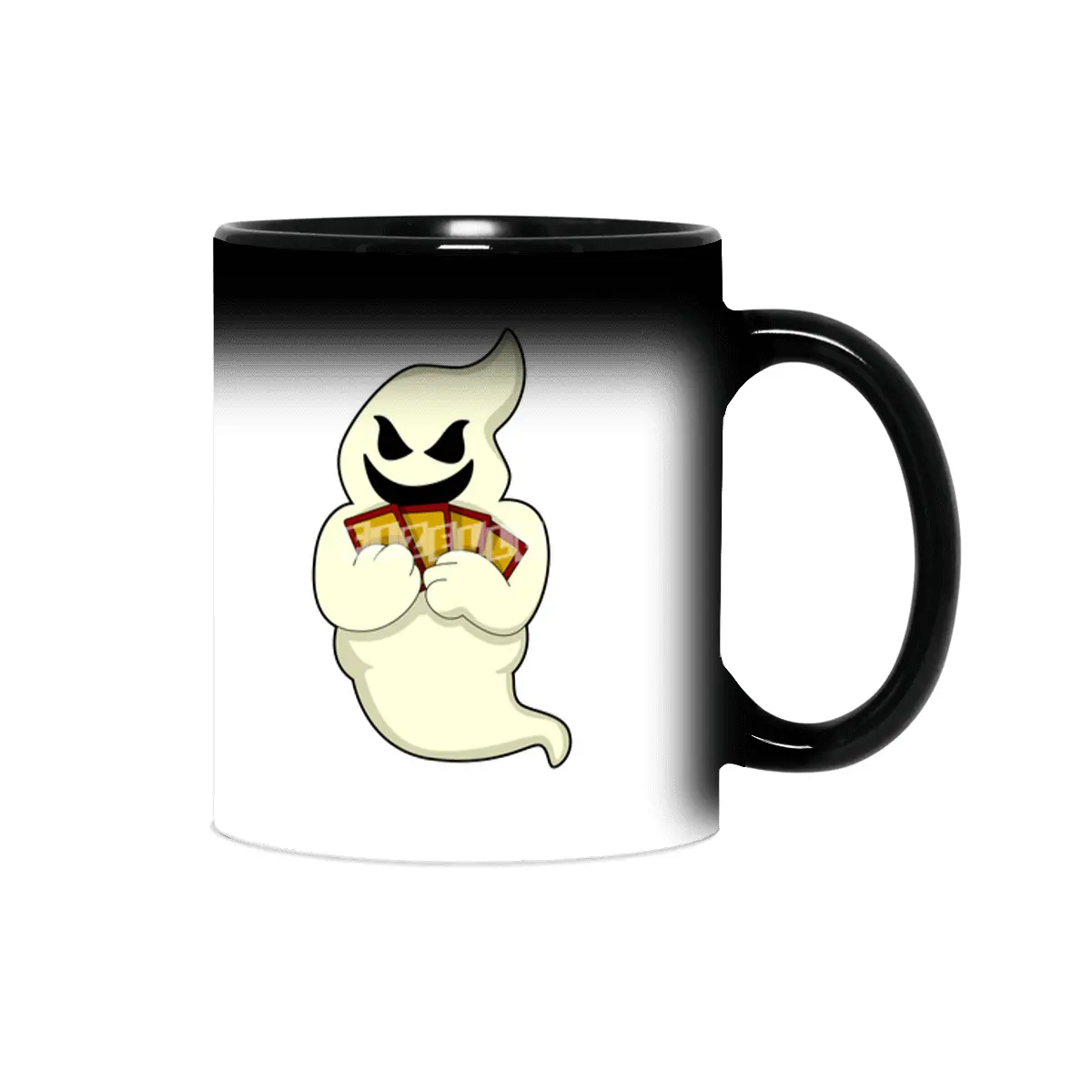 Ghost at Poker with Poker cards Sihirli Kupa