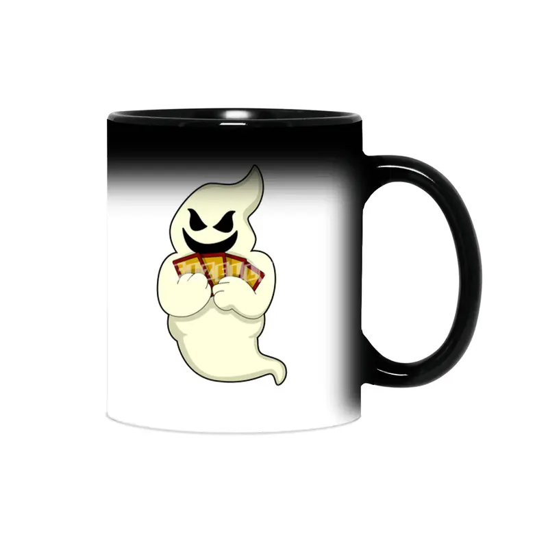 Ghost at Poker with Poker cards Sihirli Kupa