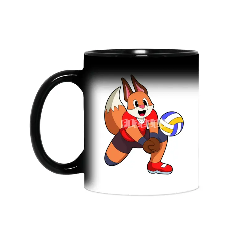 Fox at Volleyball Sports Sihirli Kupa