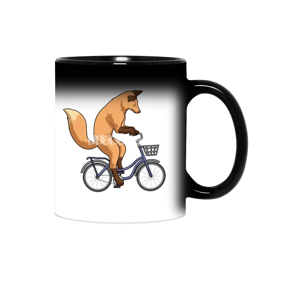 Fox with Bicycle Sihirli Kupa