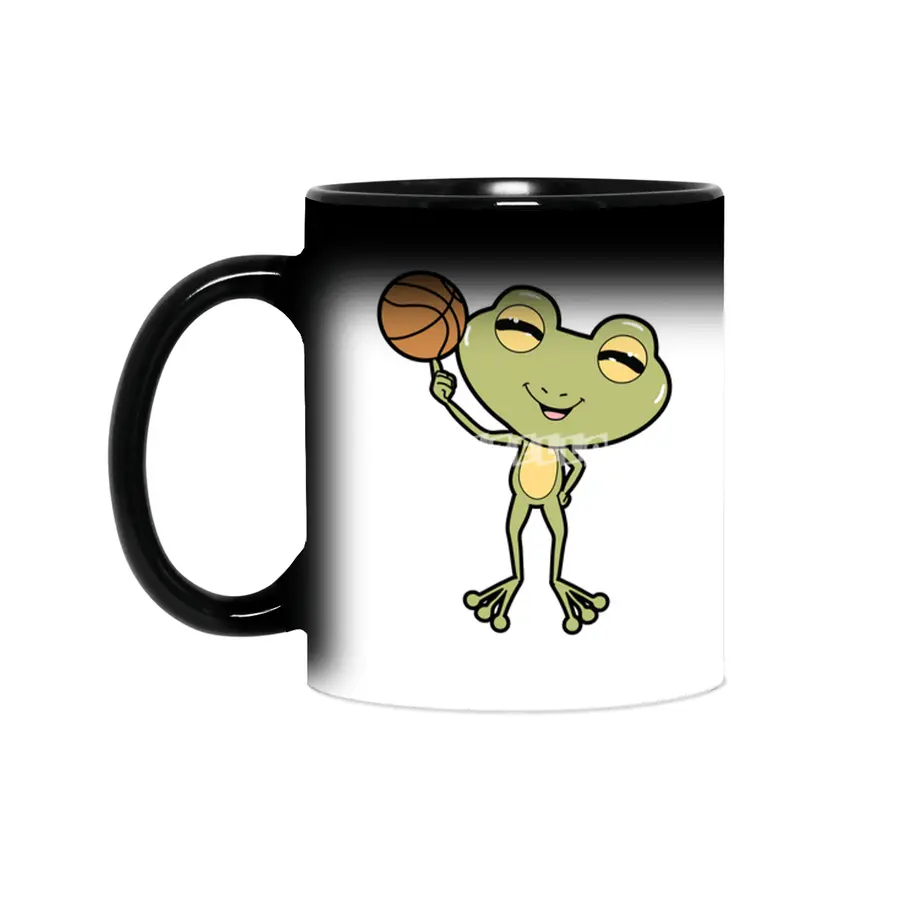 Frog at Basketball Sports Sihirli Kupa