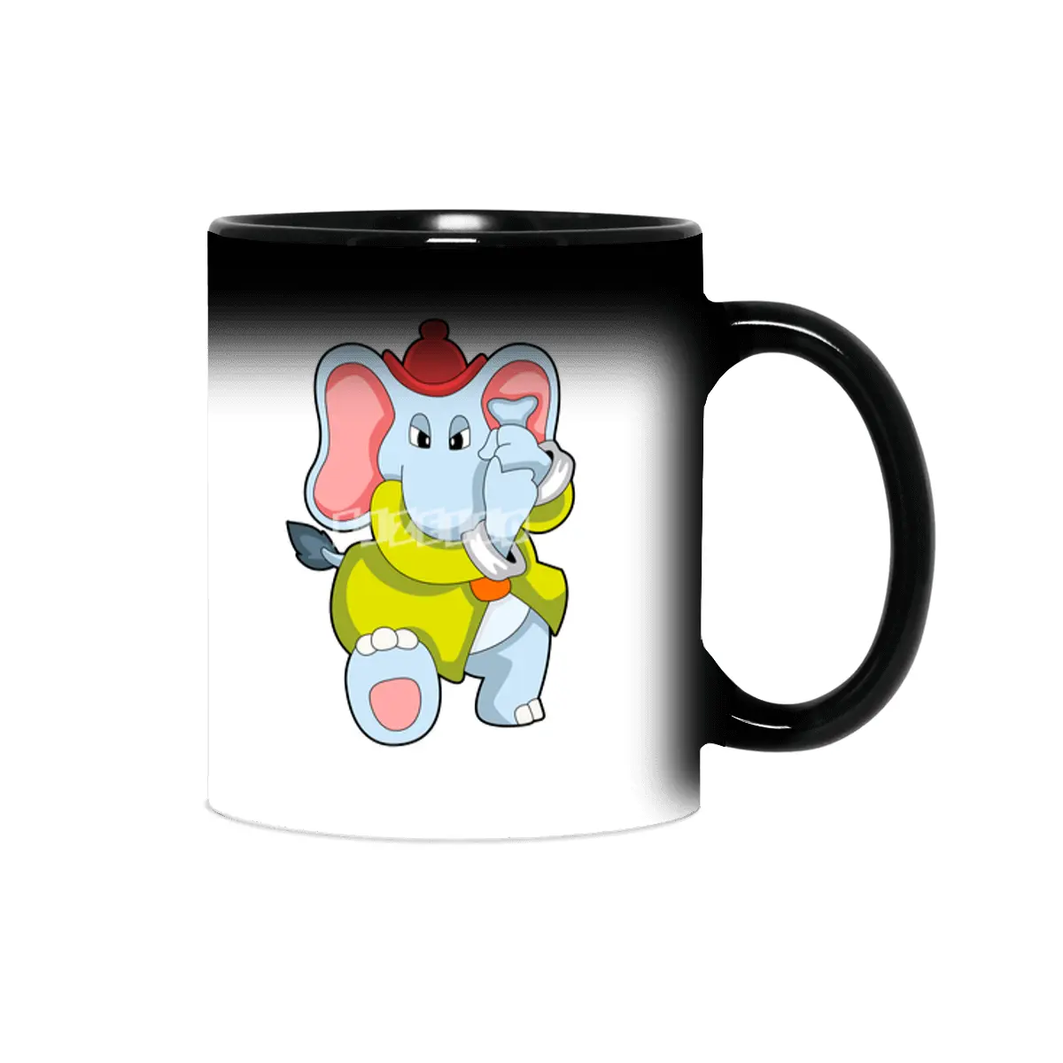 Elephant as Firefighter with Proboscis Sihirli Kupa