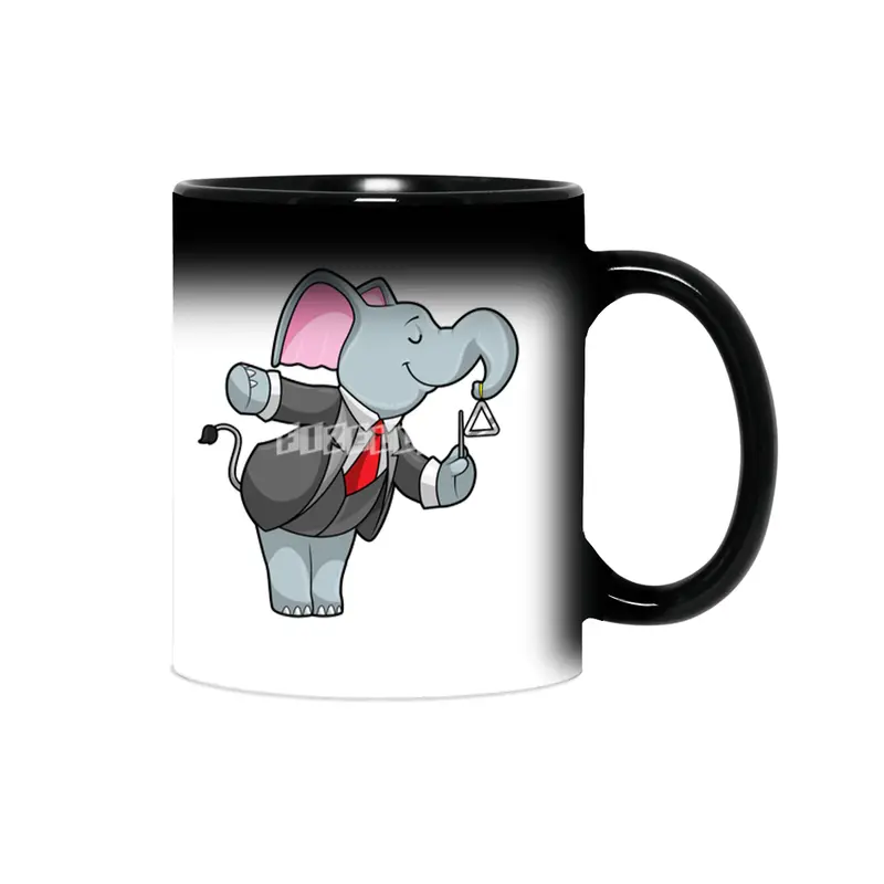 Elephant at Music with Triangle Sihirli Kupa