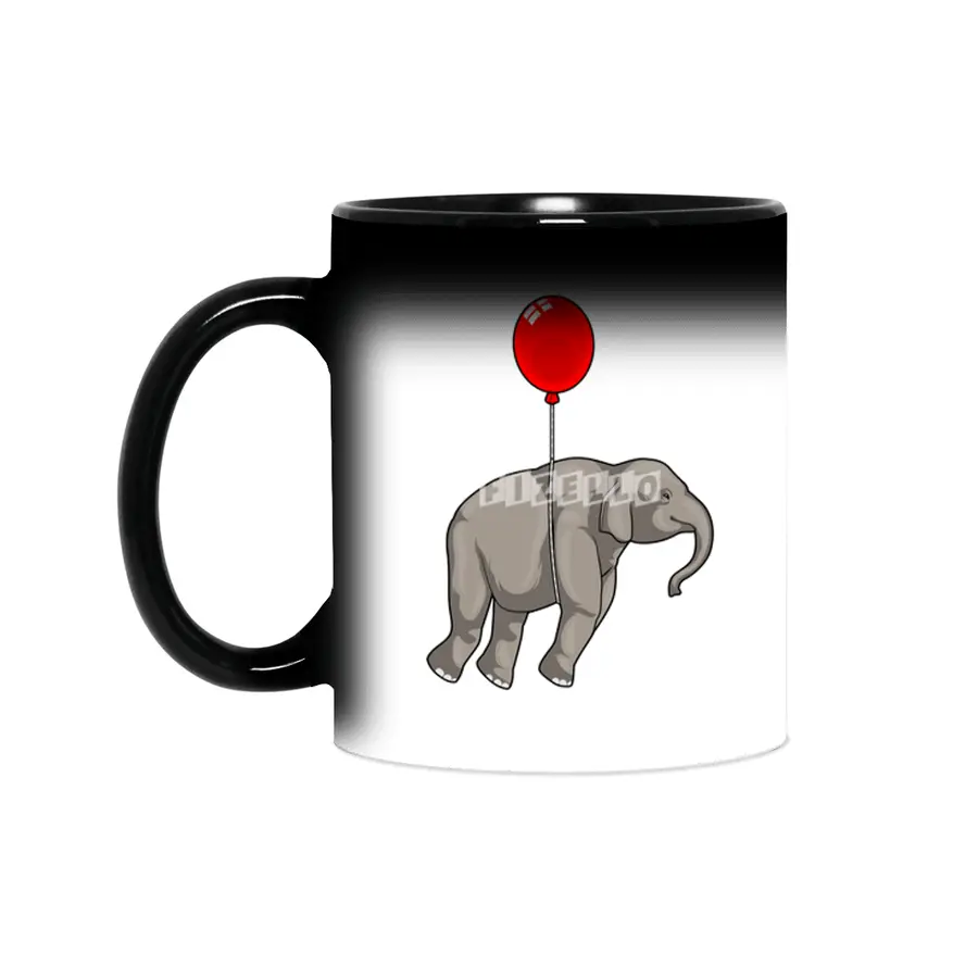 Elephant with Balloon Sihirli Kupa