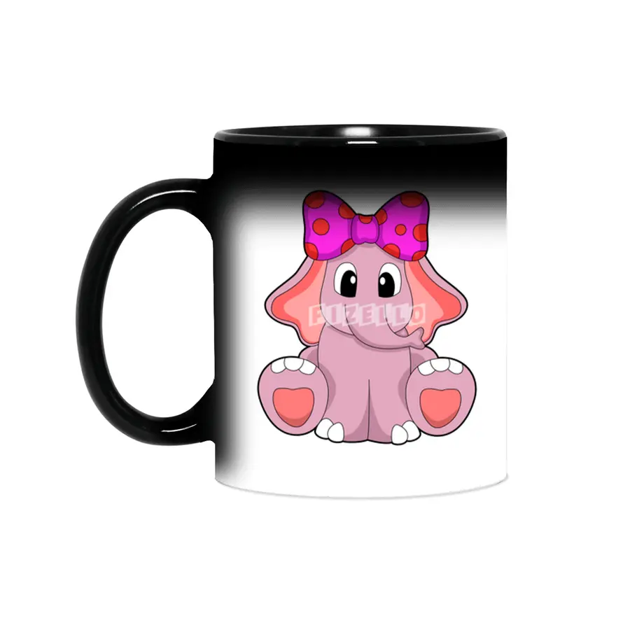 Elephant with Ribbon Sihirli Kupa