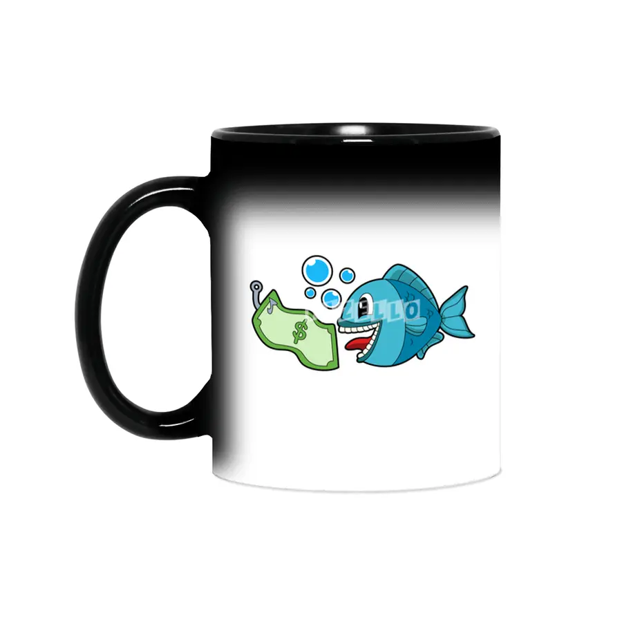 Fish with Bank note Sihirli Kupa