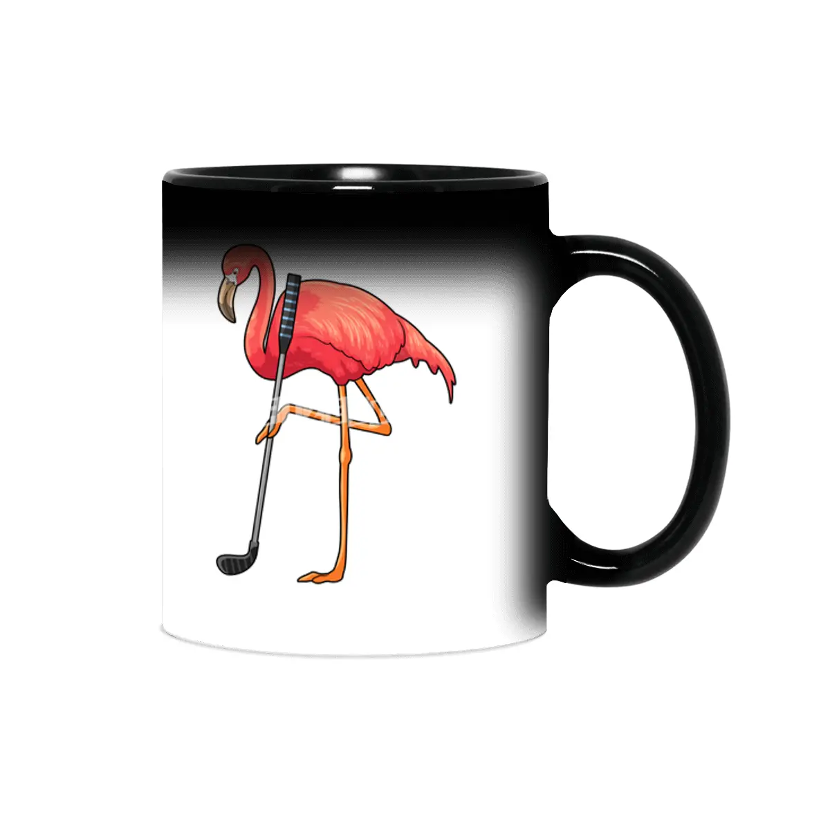 Flamingo at Golf with Golf club Sihirli Kupa