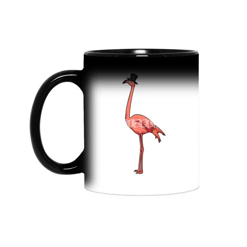 Flamingo with Hat Sihirli Kupa
