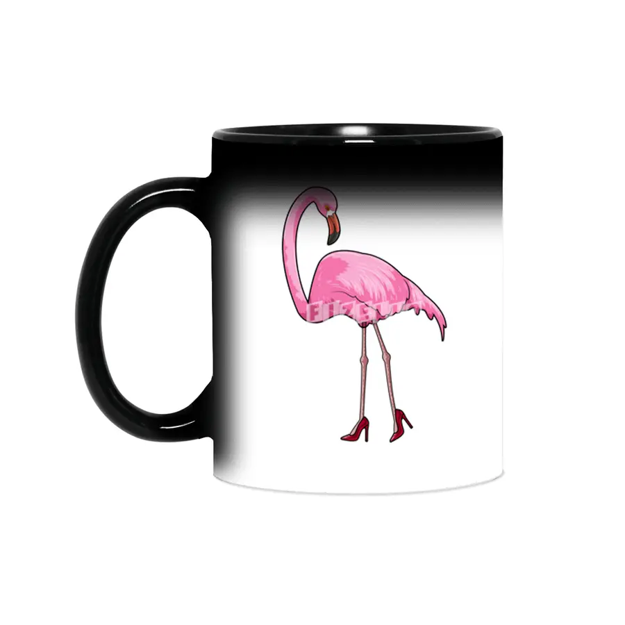Flamingo with High heels Sihirli Kupa