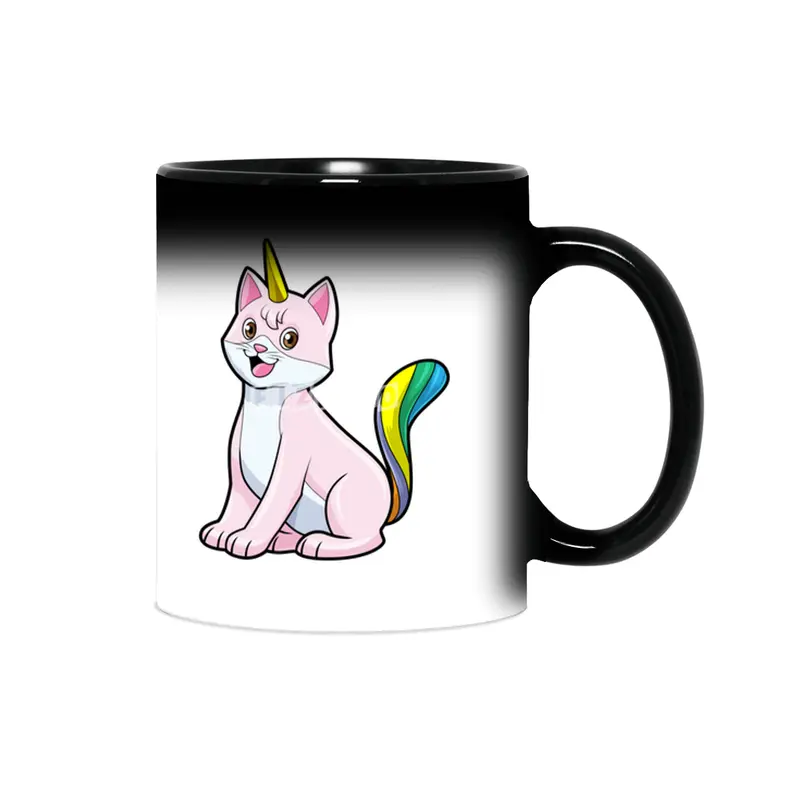 Cat Unicorn Sihirli Kupa