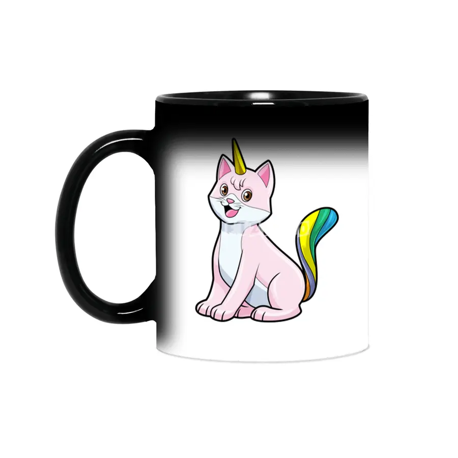 Cat Unicorn Sihirli Kupa