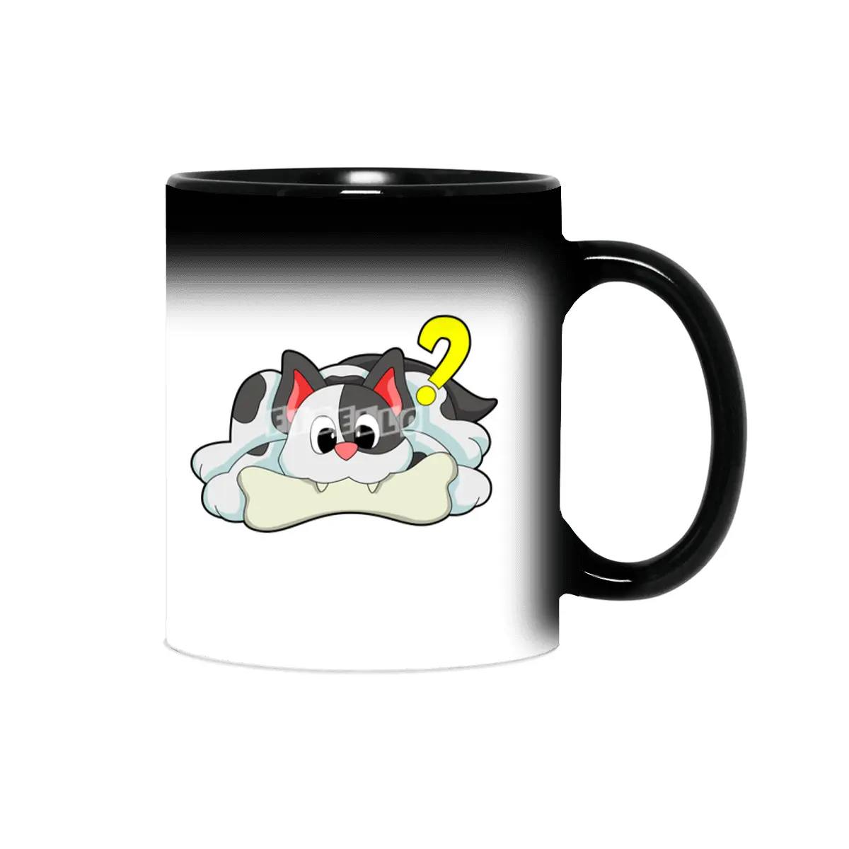 Cat with Bone Sihirli Kupa