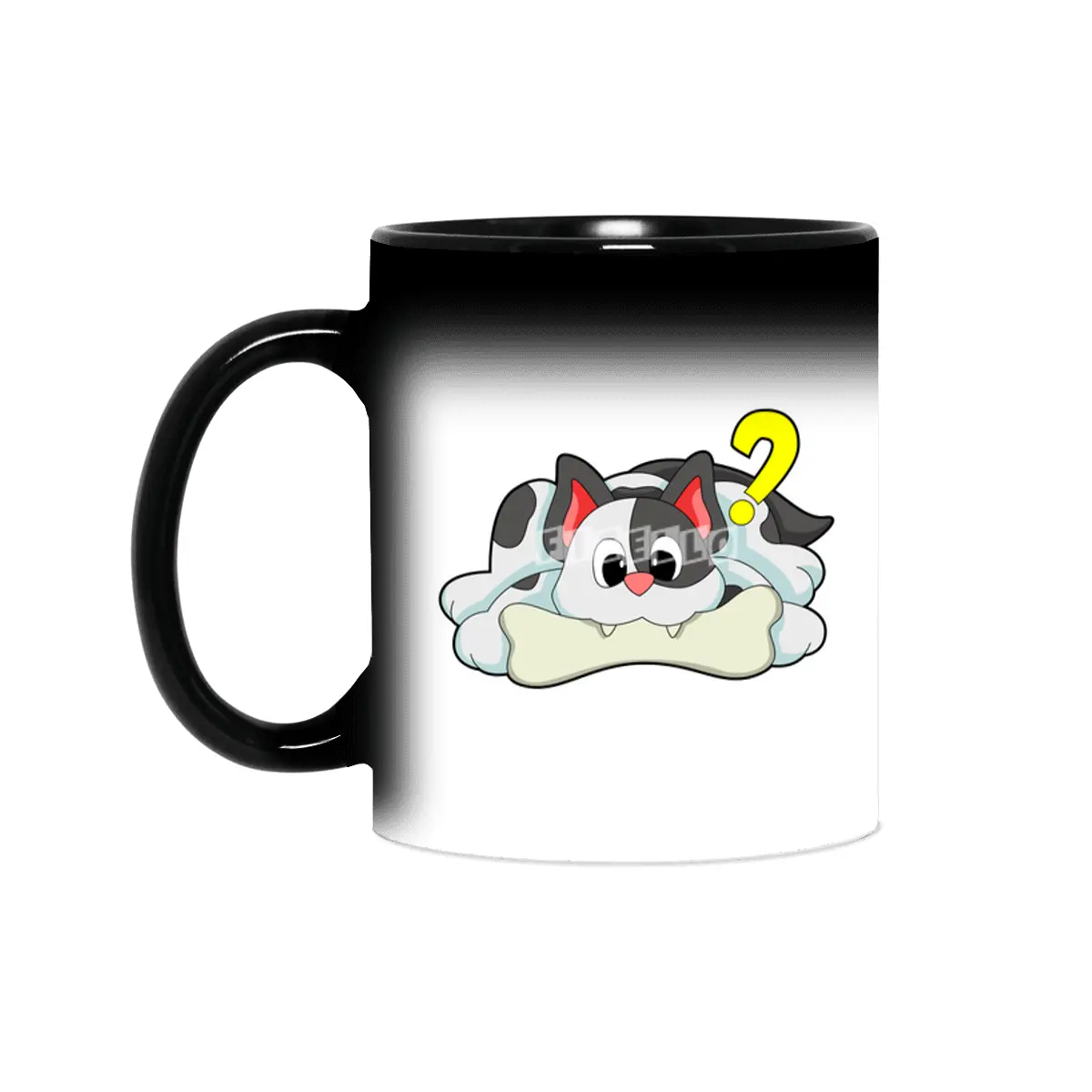Cat with Bone Sihirli Kupa