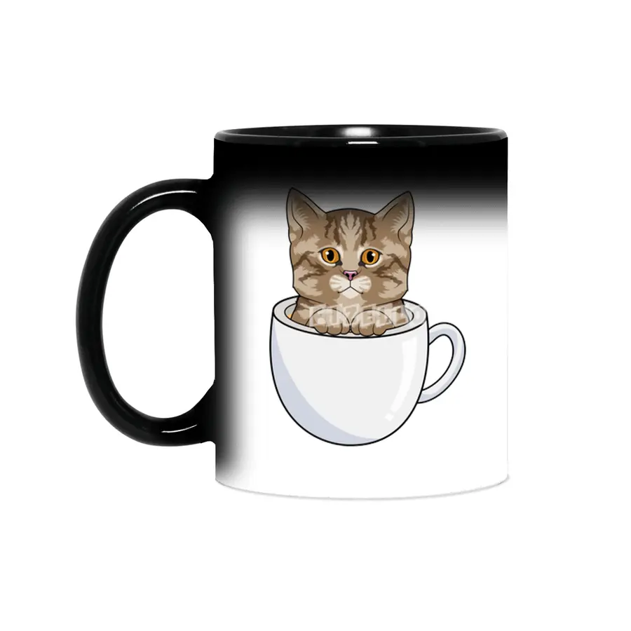 Cat with Cup Sihirli Kupa
