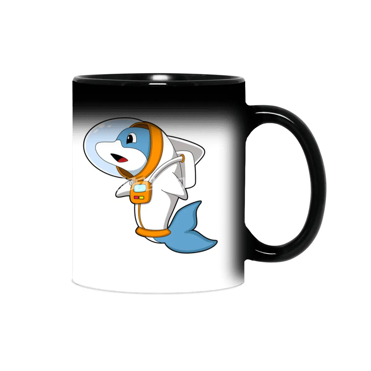Dolphin as Astronaut with Costume Sihirli Kupa