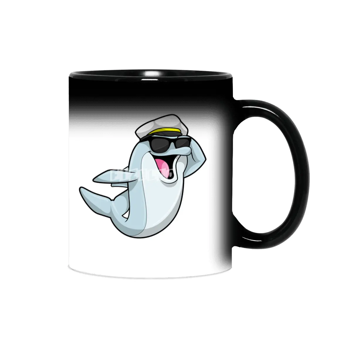 Dolphin as Policeman with Police hat Sihirli Kupa