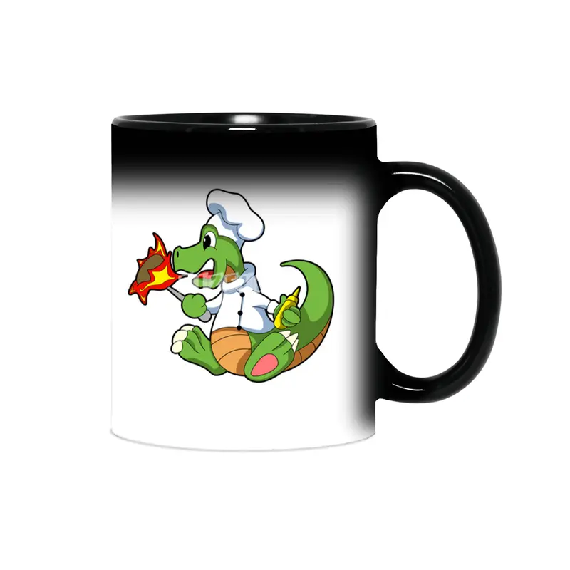 Dragon as Chef  with Cooking apron Sihirli Kupa