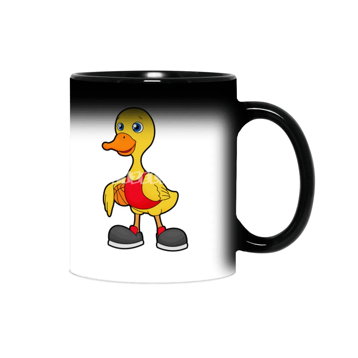Duck as Basketball player with Basketball Sihirli Kupa