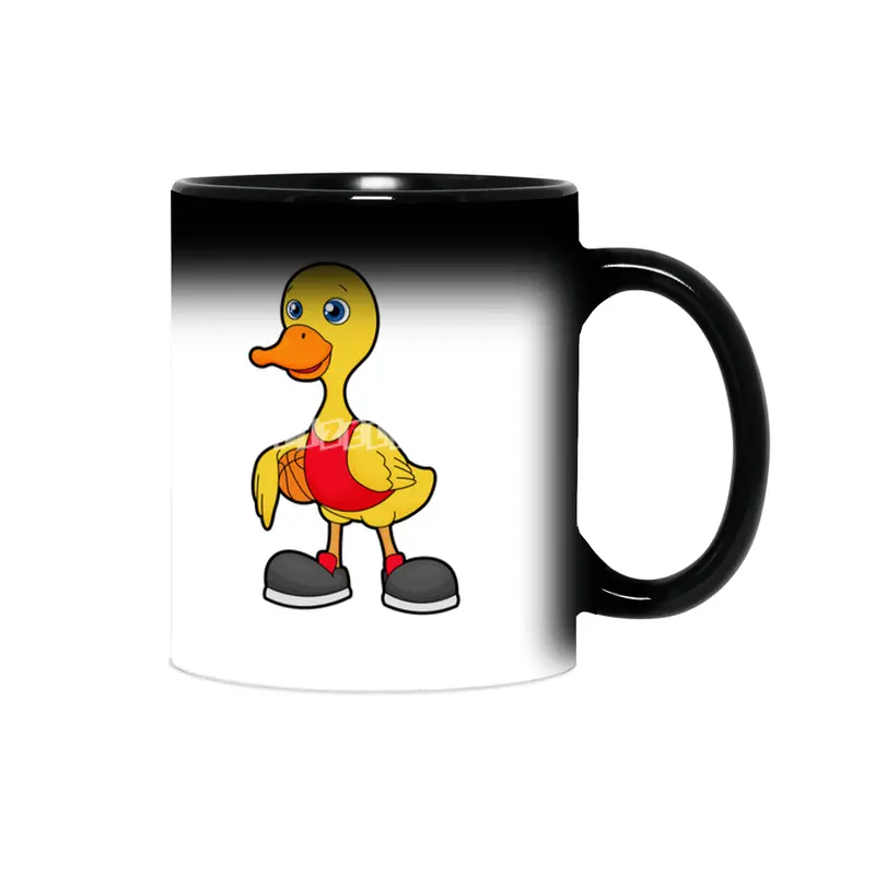 Duck as Basketball player with Basketball Sihirli Kupa