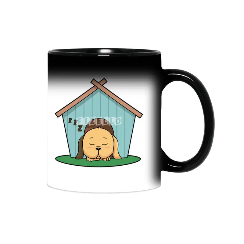 Dog in Dog house Sihirli Kupa