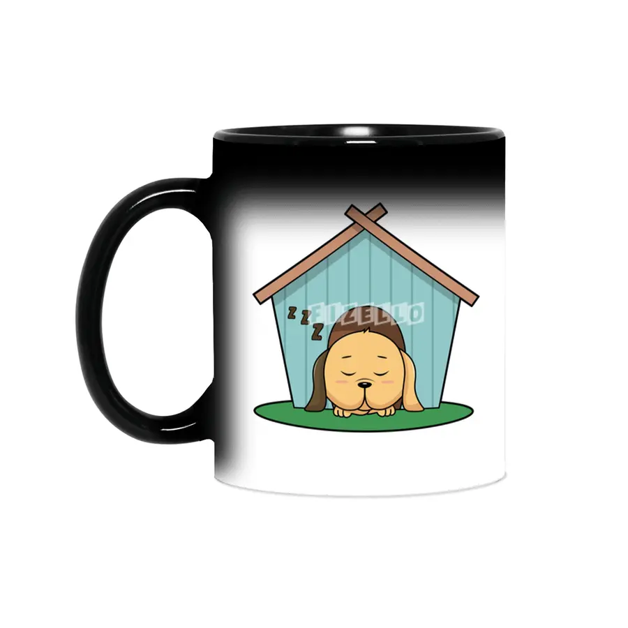 Dog in Dog house Sihirli Kupa