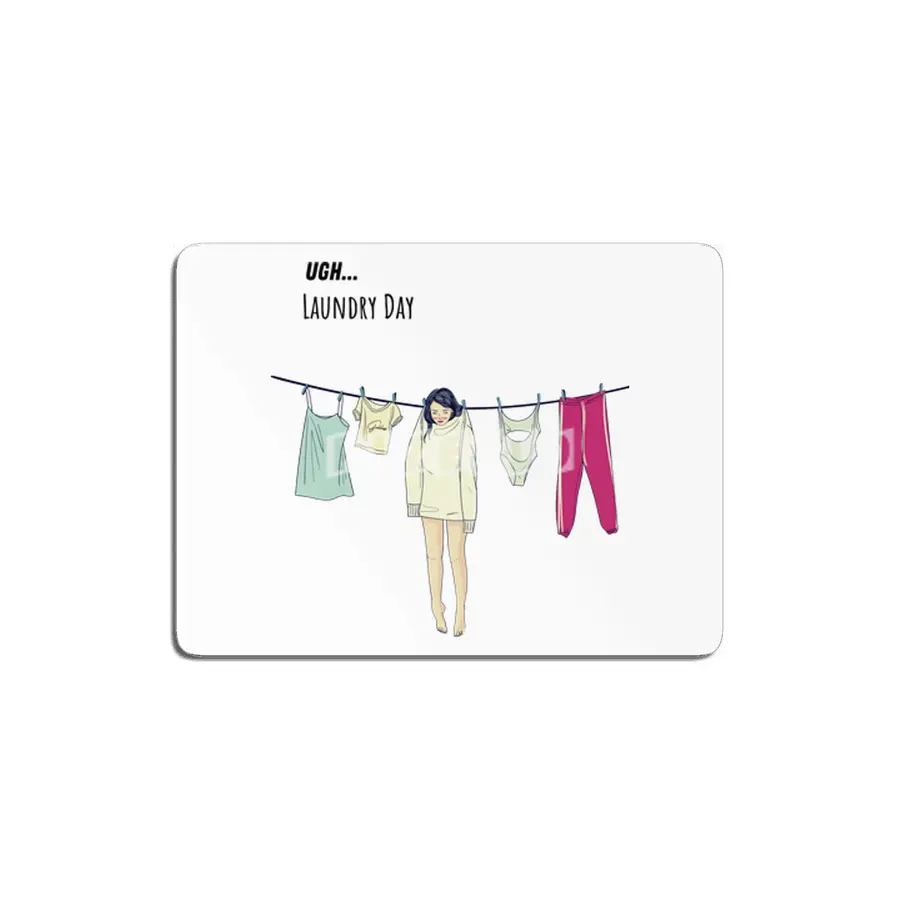Laundry Day MDF Tablo