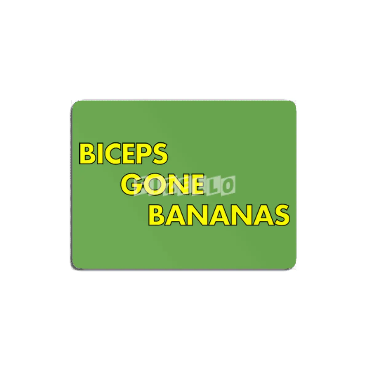 Biceps Gone Bananas MDF Tablo