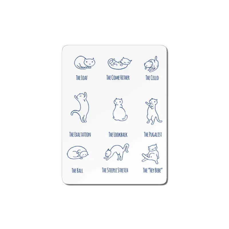 Cat Positions MDF Tablo