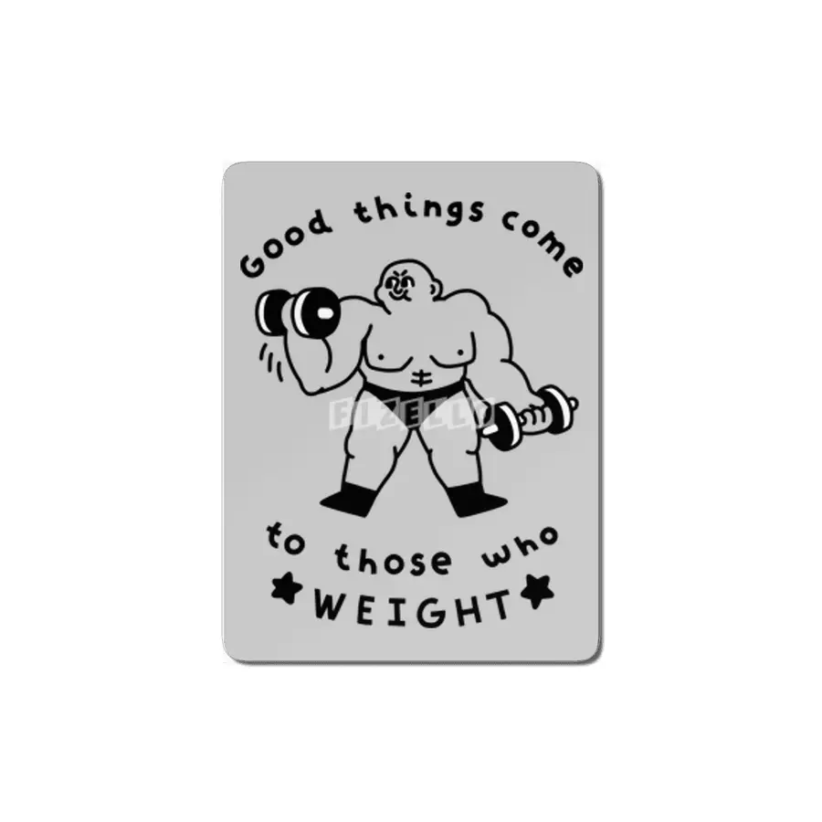 Good Things Come to Those Who Weight MDF Tablo