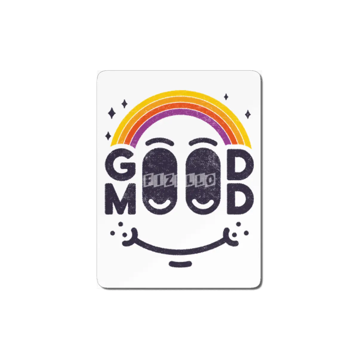 Good Mood rainbow MDF Tablo