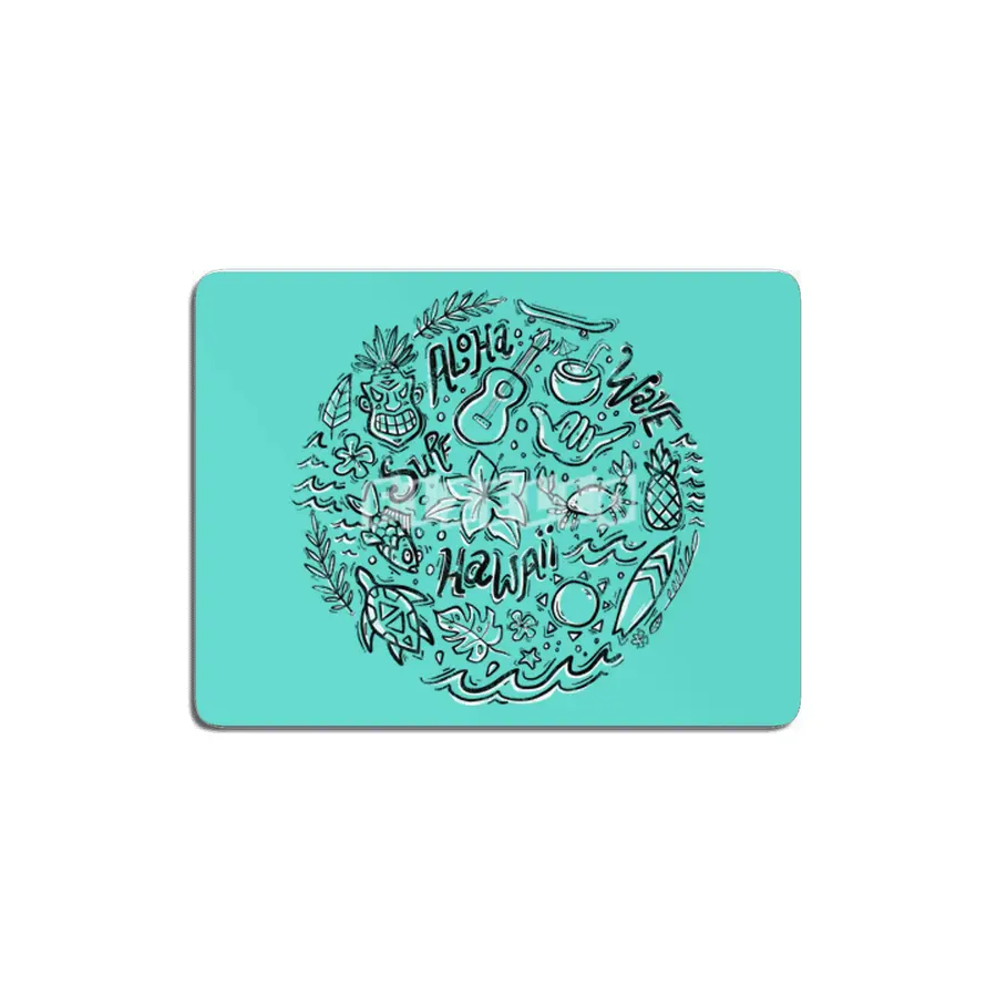 Aloha Hawaii Doodle MDF Tablo