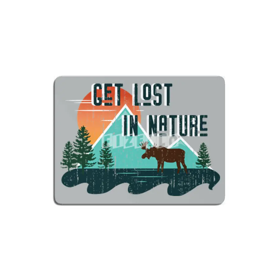 Get Lost in Nature MDF Tablo