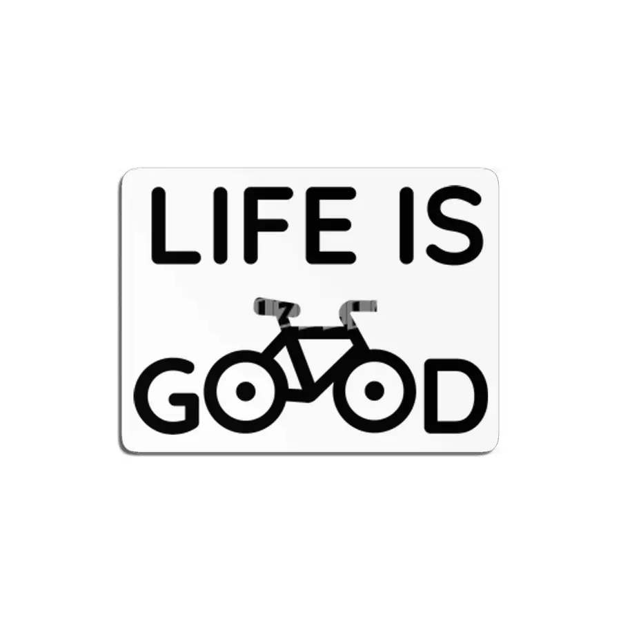 Life is good on a bike MDF Tablo