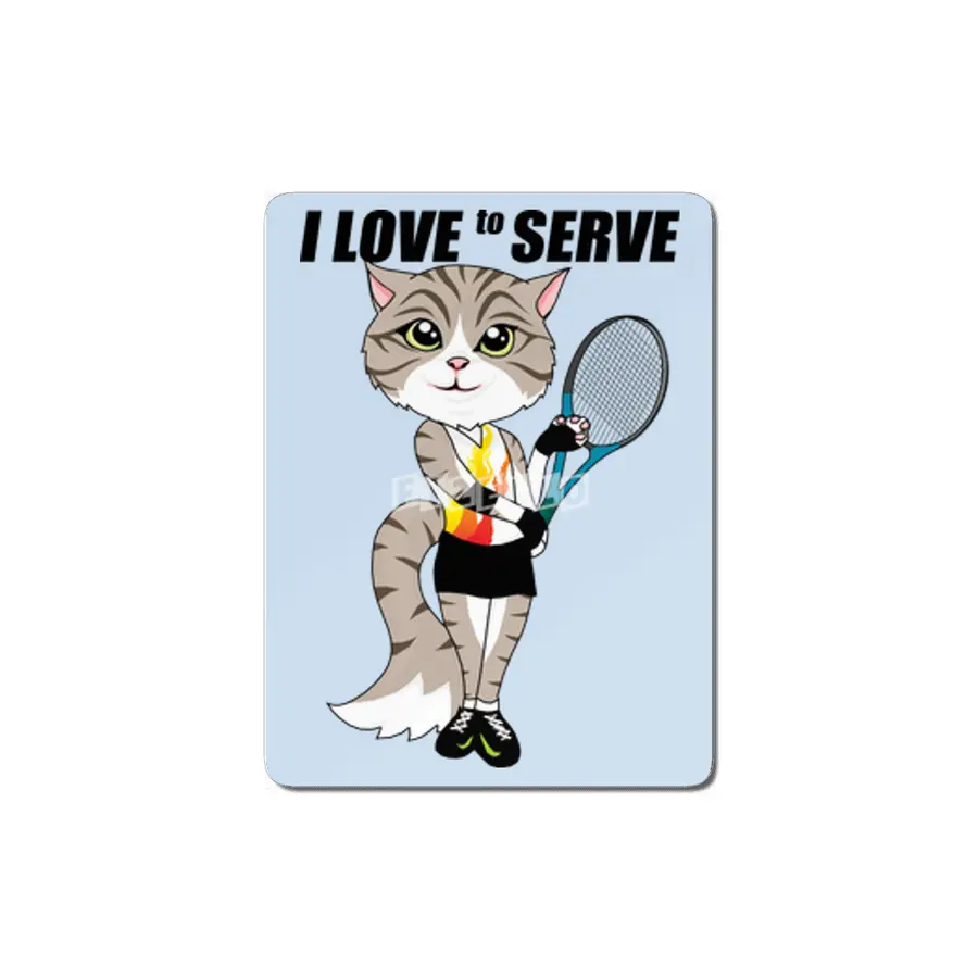 I Love to Serve MDF Tablo