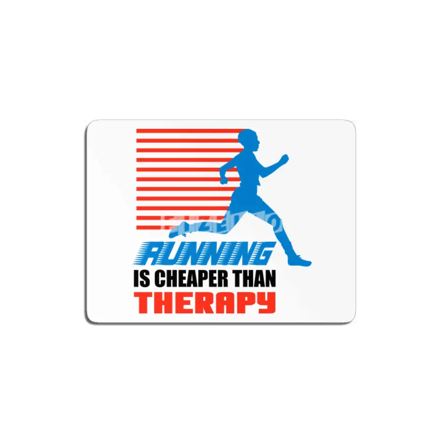 Running Is Cheaper Than Therapy MDF Tablo