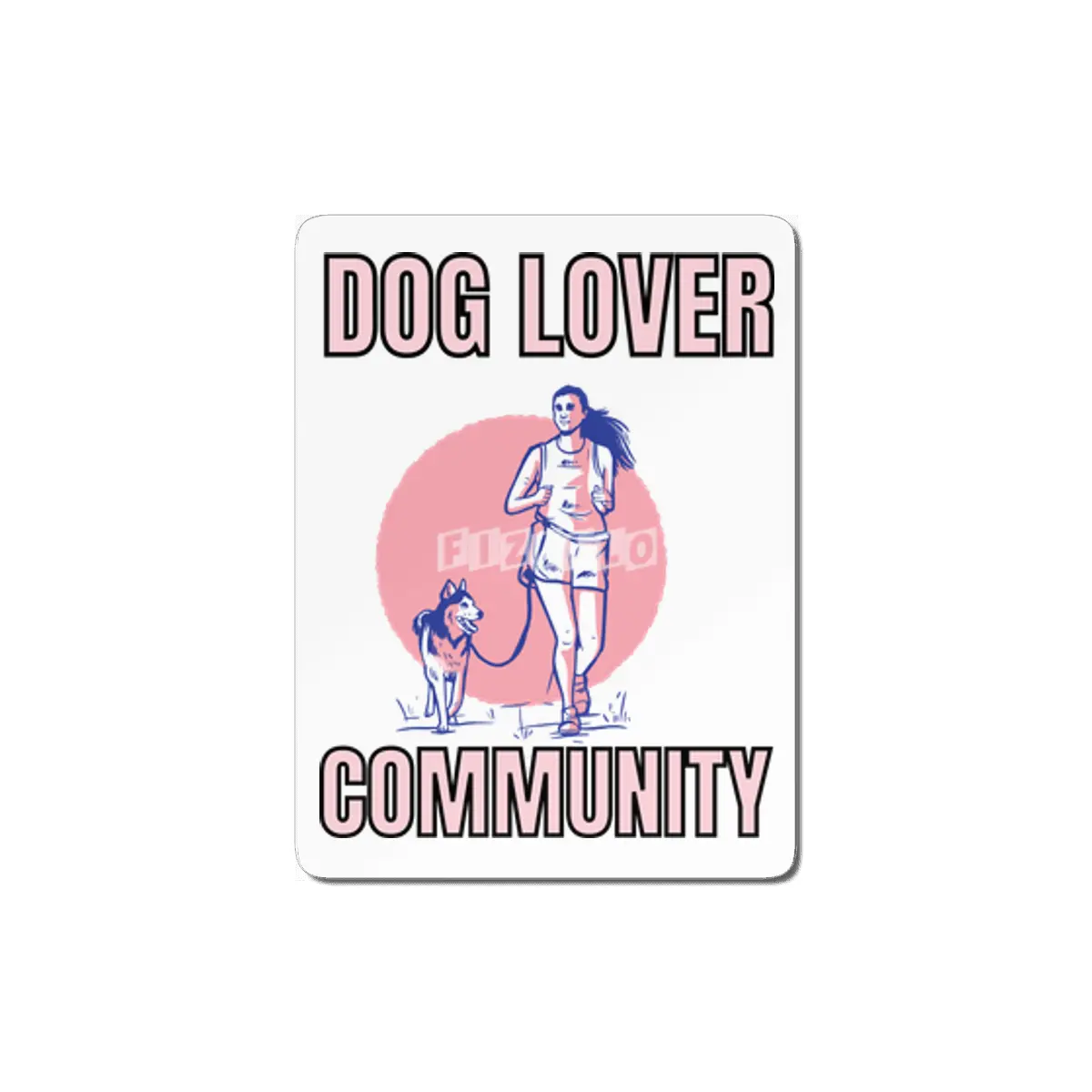 Dog Lover Community MDF Tablo