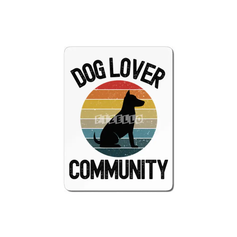 Dog Lover Community MDF Tablo