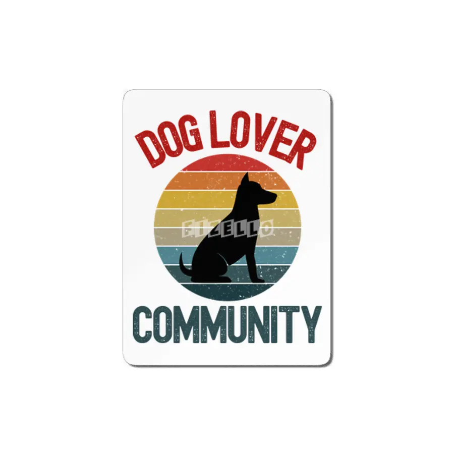 Dog Lover Community MDF Tablo