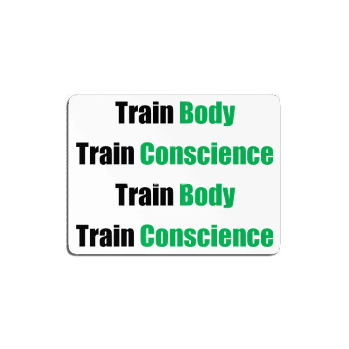 Exercise quote 1 MDF Tablo