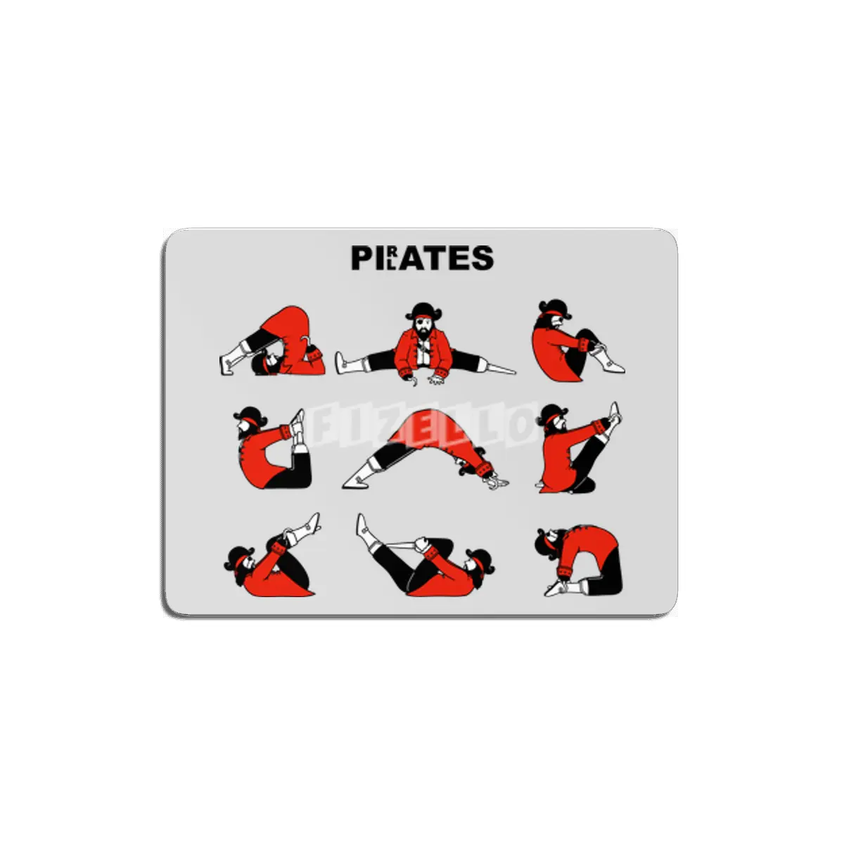 Pirates? Pilates! MDF Tablo