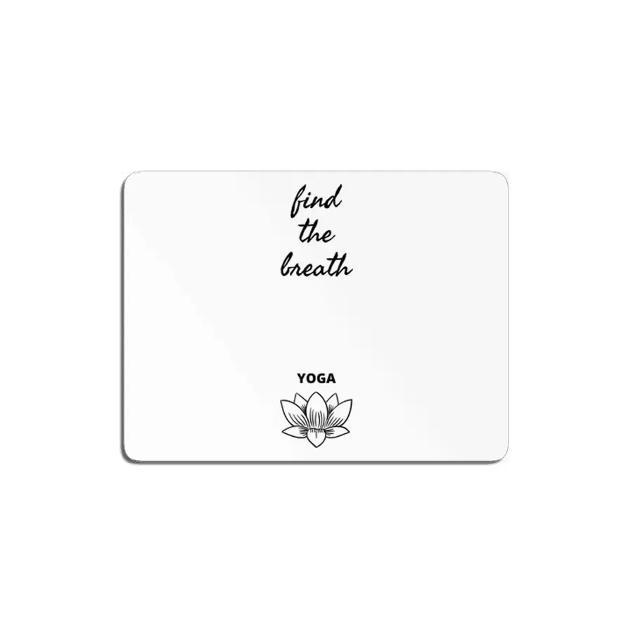 find the Breath Yoga MDF Tablo