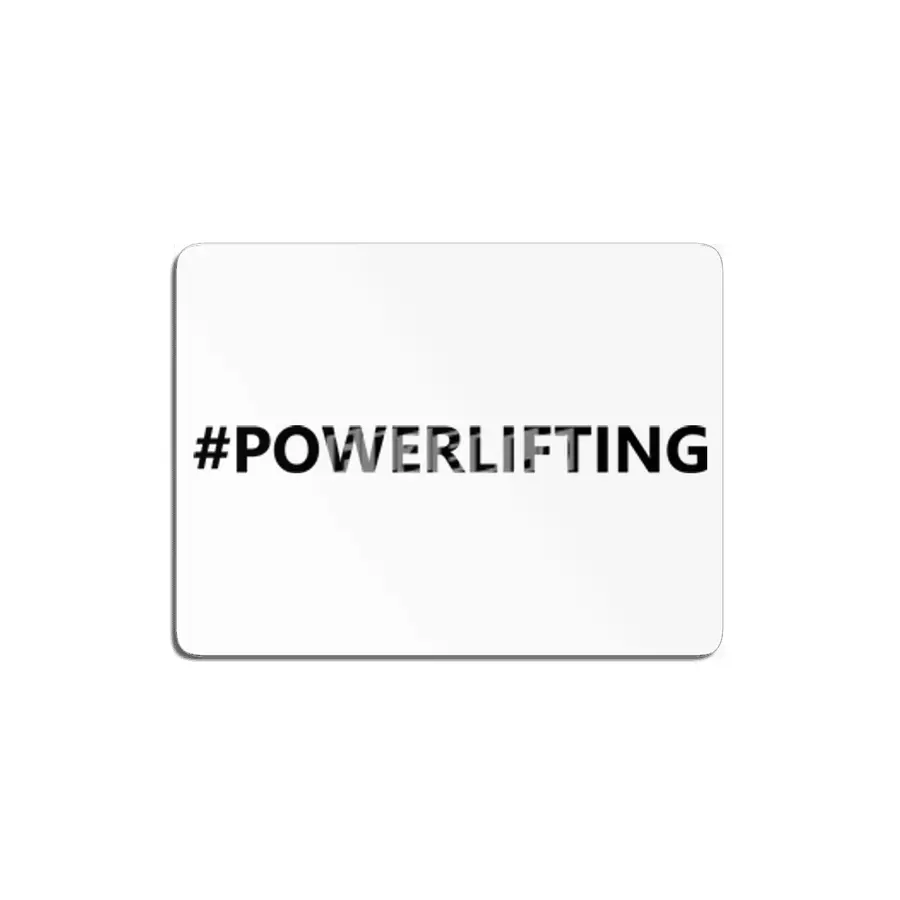 Hash Powerlifting - Powerlifting Black MDF Tablo