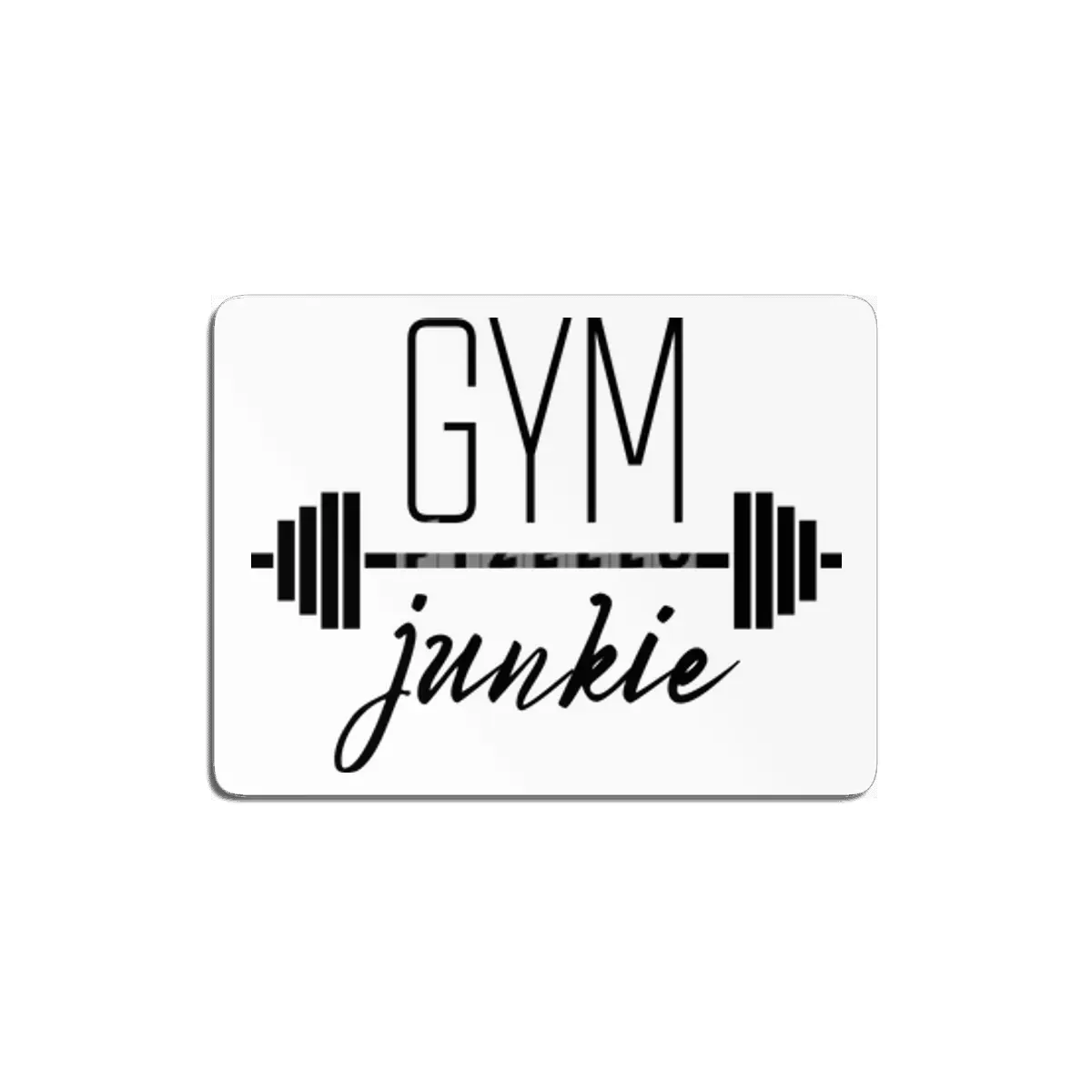 Gym Junkie MDF Tablo